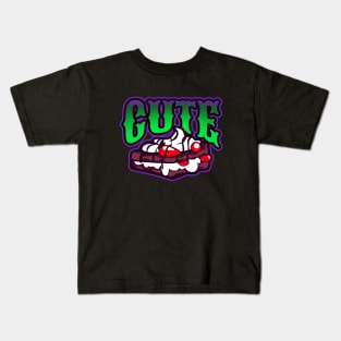 CUTE CHOCOLATE CREAM CAKE Kids T-Shirt